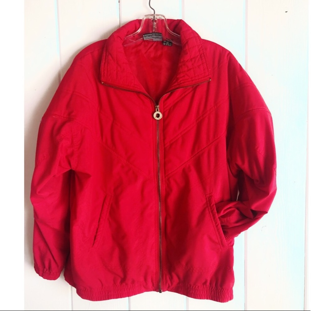 SOLD | MURELI | 1980s Red Puffer Jacket